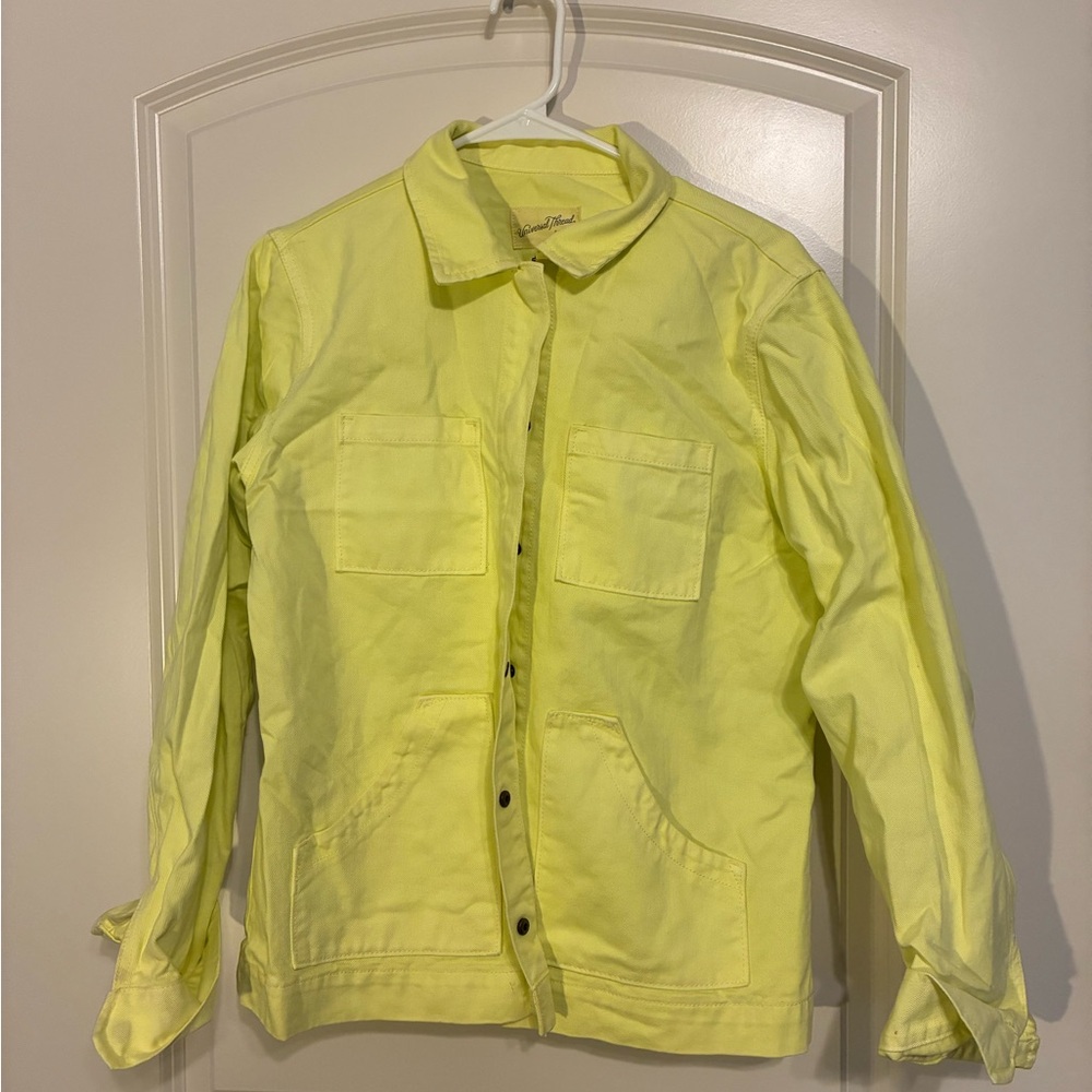 Universal Thread Light Yellow Utility Jacket